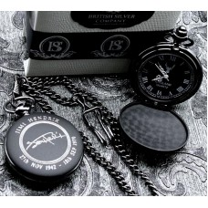 Jimi Hendrix Signature Matte Black Pocket Watch Jimi Hendrix Signature Matte Black Pocket Watch